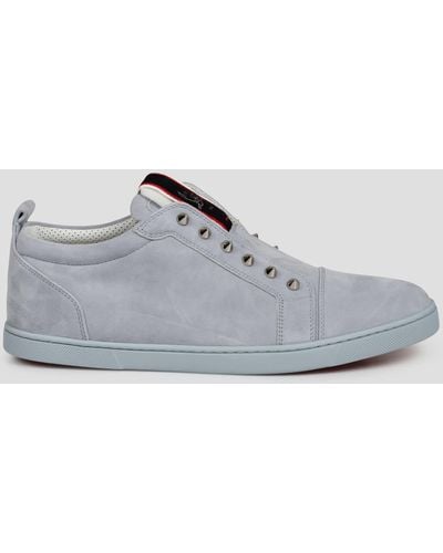 Christian Louboutin F. A.V Fique A Vontade Flat Trainers - White