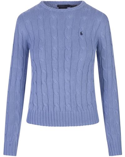 Ralph Lauren Crew Neck Sweater - Blue