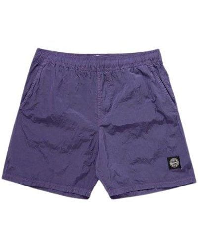 Stone Island Swimshorts - Purple