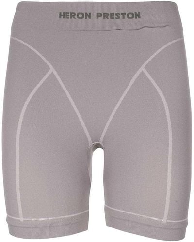 Heron Preston Nylon Shorts - Grey