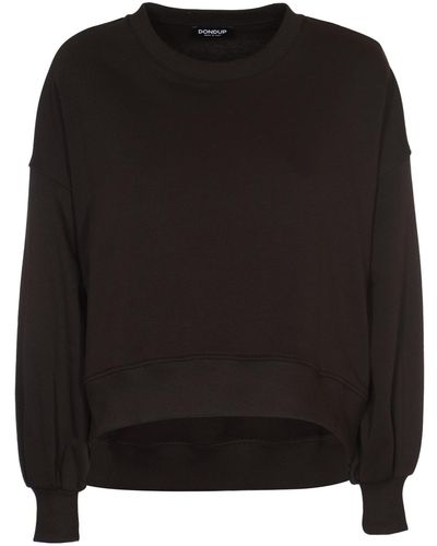 Dondup Round Neck Sweatshirt - Black
