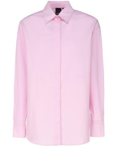 Pinko Poplin Shirt - Pink