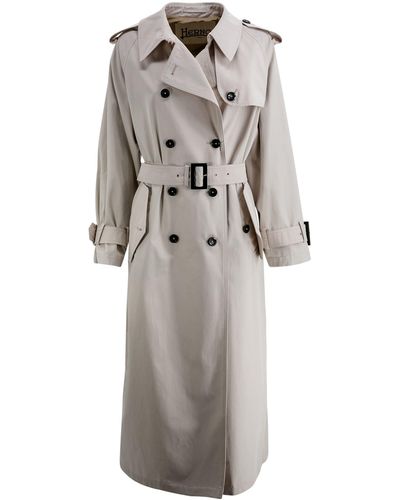 Herno Trench Coat - Gray