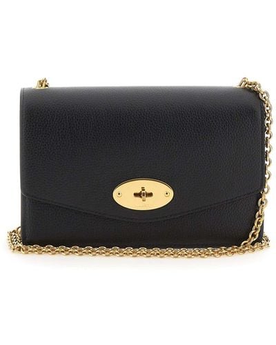 Mulberry Small Darley Leather Bag - Black