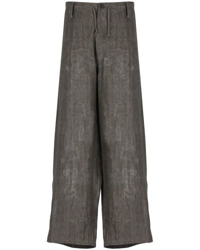 Yohji Yamamoto Pour Homme Pants - Gray