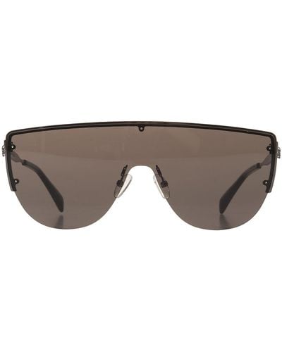 Alexander McQueen Eyewear Skull Sunglasses - Grey