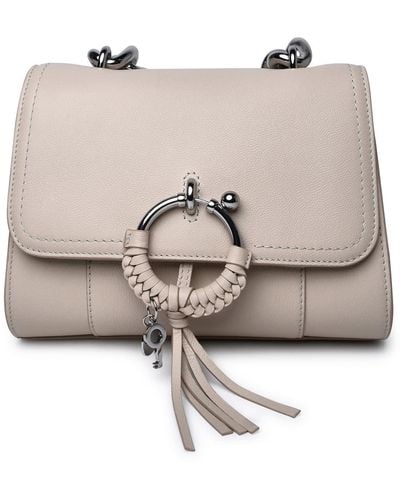 See By Chloé Leather Bag - Natural