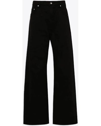 Rick Owens Geth Jeans Loose Fit Jeans - Black