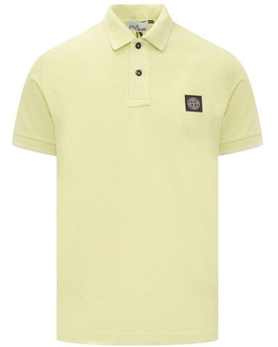 Stone Island T-Shirts And Polos - Yellow