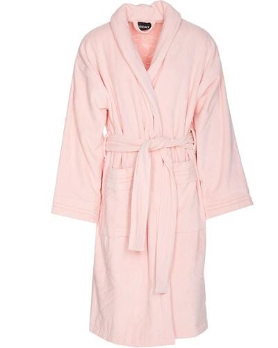 Versace La Medusa Bathrobe - Pink