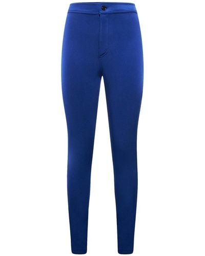 Saint Laurent High-waist Skinny Pants - Blue