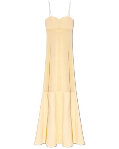 Jacquemus Strapped Maxi Dress - White
