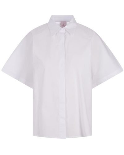 Stella Jean Shirt With Short Sleeves - White