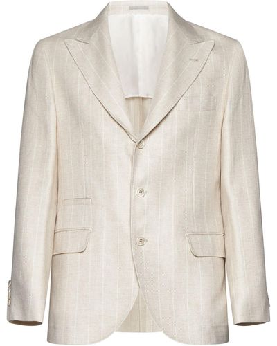 Brunello Cucinelli Blazer - White