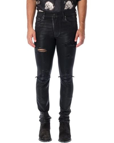 Amiri Coated Mx1 Jeans - Black