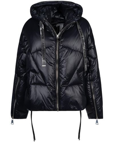 Khrisjoy Iconic Shiny Puffer Jacket - Black