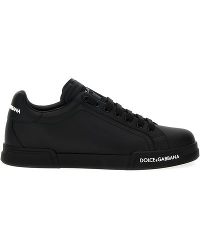 Dolce & Gabbana Portofino Trainers - Black