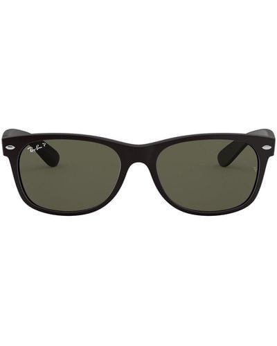 Ray-Ban Rectangular Frame Sunglasses - Green
