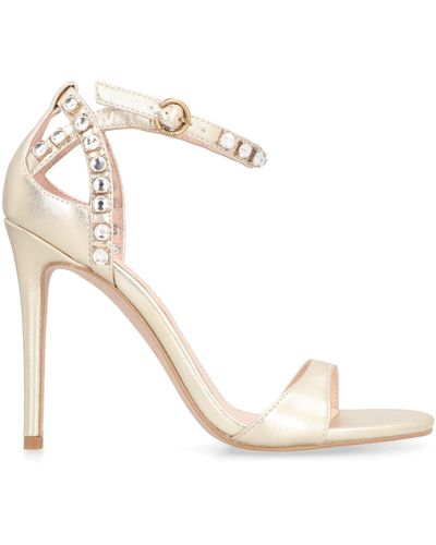 Pinko Calila 02 Heeled Sandals - Metallic