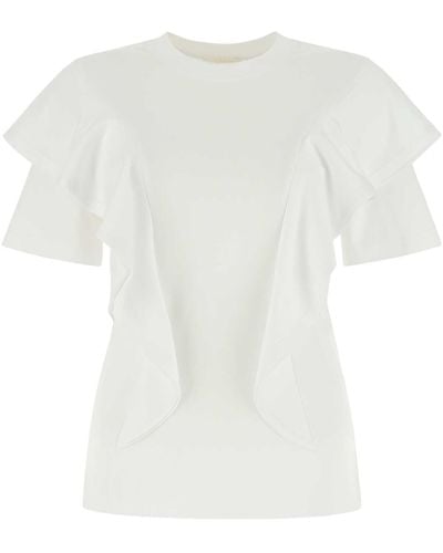 Chloé Cotton T-shirt - White