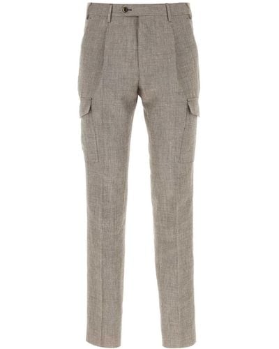 PT01 Two-Tone Wool Blend Pant - Grey