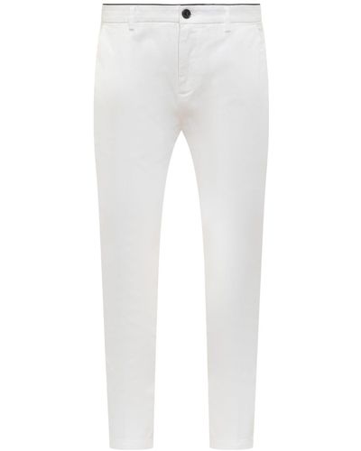 Department 5 Prince Chinos Trousers - White