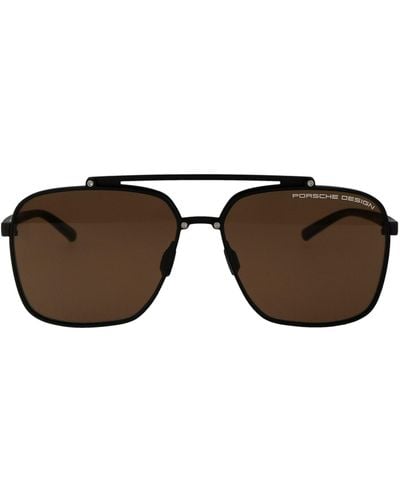 Porsche Design P8937 Sunglasses - Brown