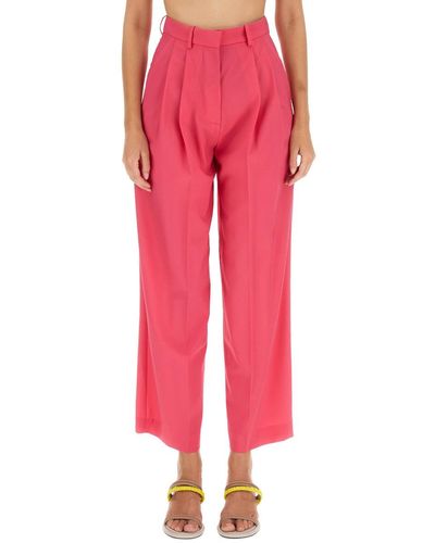 Alysi Wool Trousers - Pink