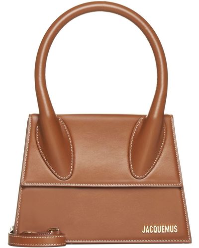 Jacquemus Le Grand Chiquito Leather Bag - Brown