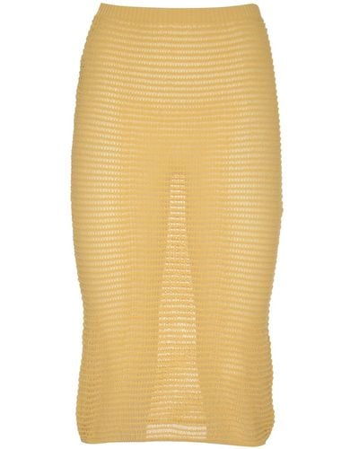 Paloma Wool Moon Skirt - Yellow