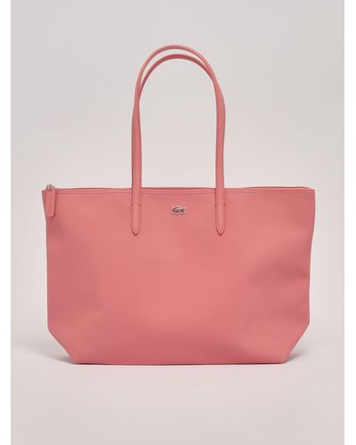 Lacoste Pvc Shopping Bag - Pink