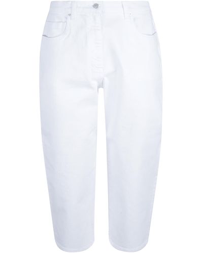 Fabiana Filippi Cropped Pants - White