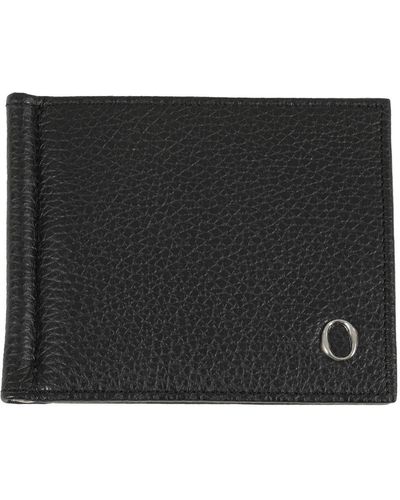 Orciani Leather Wallet - Black