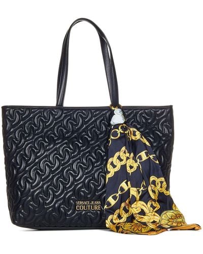 Versace Couture Tote - Blue