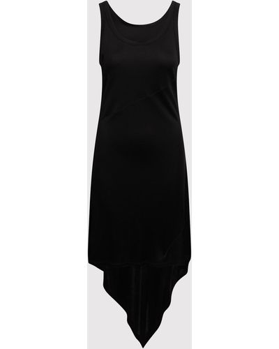 Helmut Lang Asymmetric Dress - Black