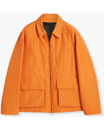 Doppiaa Aakito Jacket With Zip Closure - Orange