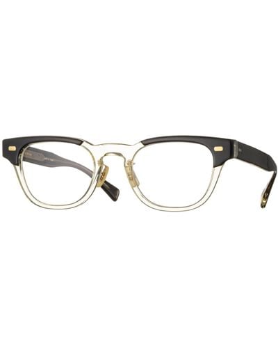 Eyevan 7285 Hank - Crystal / Black Rx Glasses