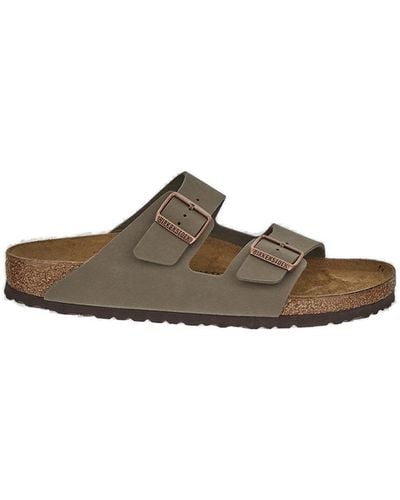 Birkenstock Ariroza Birkibuk Slip-on Sandals - Brown