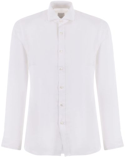 Xacus Linen Shirt - White