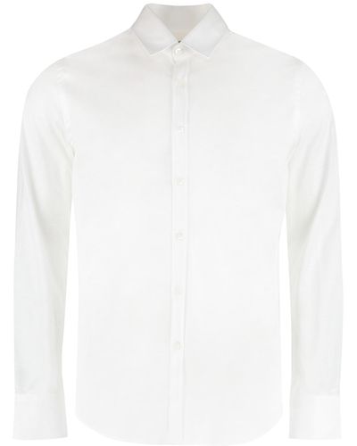 Canali Cotton Shirt - White