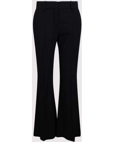 Nina Ricci Flare Trousers - Black