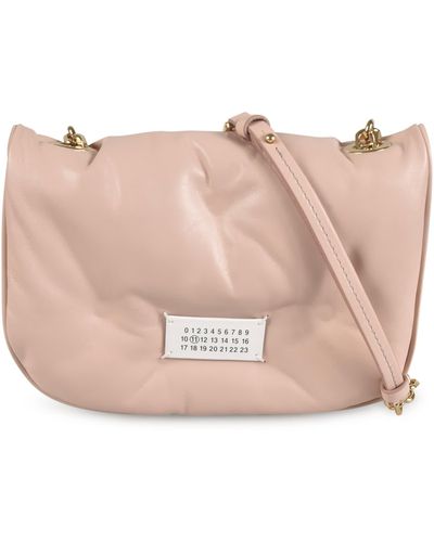 Maison Margiela Chain Semi Strap Shoulder Bag - Pink