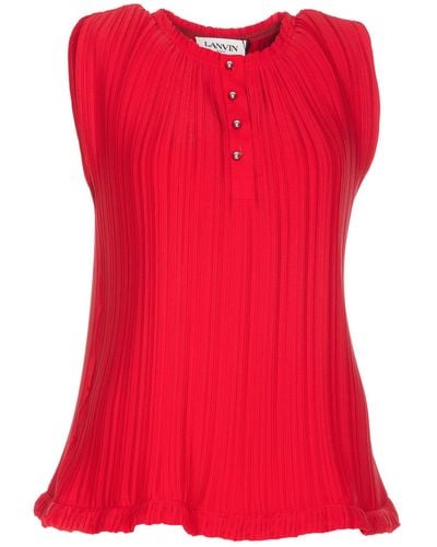Lanvin Top - Red