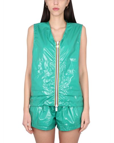 K-Way Barnel Vest. - Blue