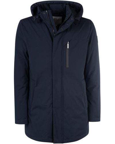 Woolrich Mountain Hooded Dowb Parka - Blue