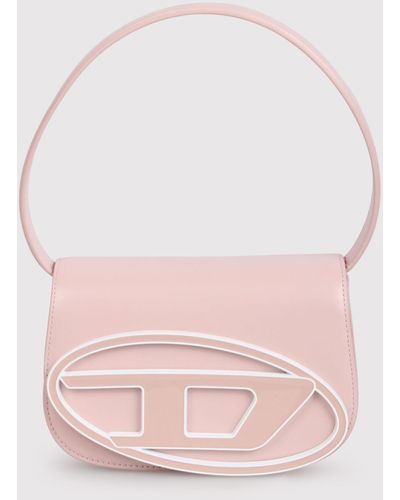 DIESEL 1Dr Bag With Logo Plaque - Pink