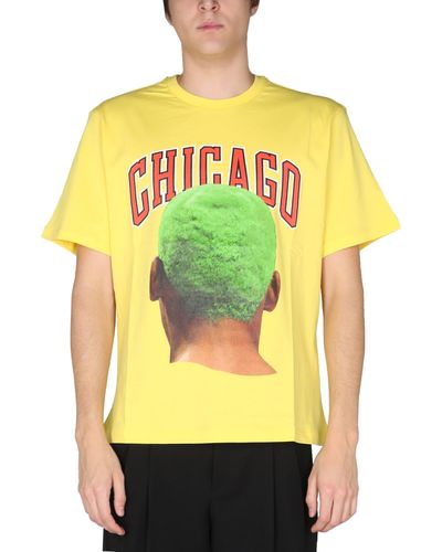 ih nom uh nit Chicago Player T-shirt - Yellow