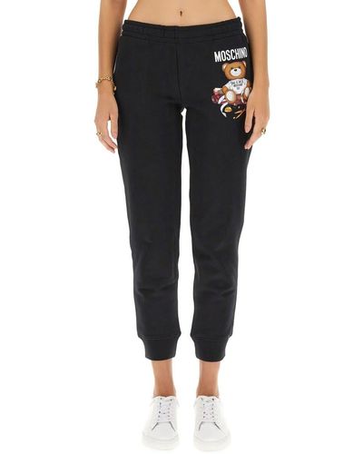 Moschino Teddy Jogging Pants - Black