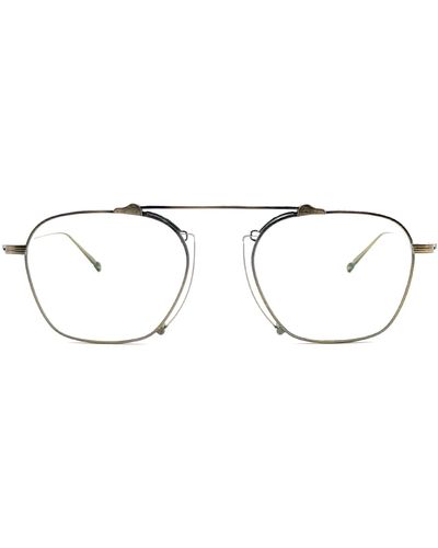 Matsuda M3129 - Antique Gold Rx Glasses - Black