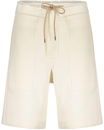 Ambush Cotton Bermuda Shorts - Natural